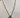 EB149 cream bead long necklace w mother of pearl pendant