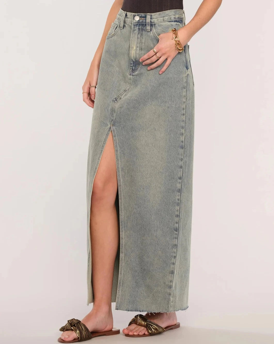 Heartloom Annie Denim Skirt