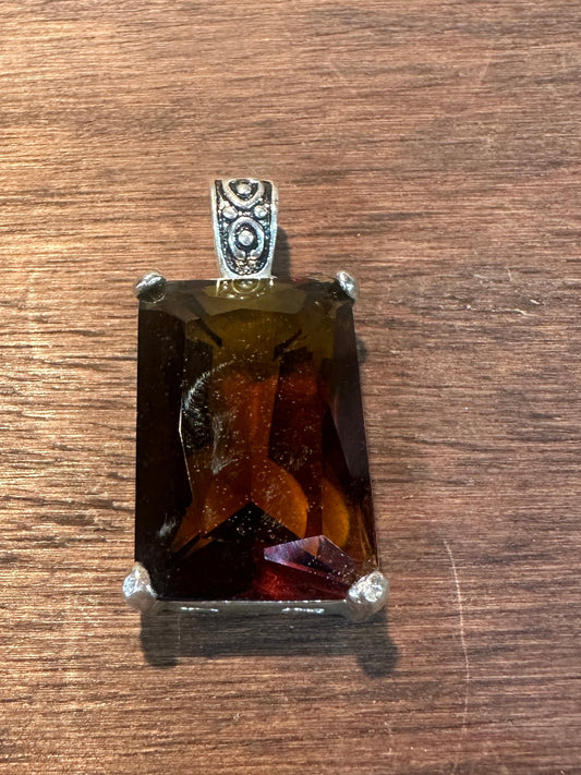 Enstatite Gem Pendant