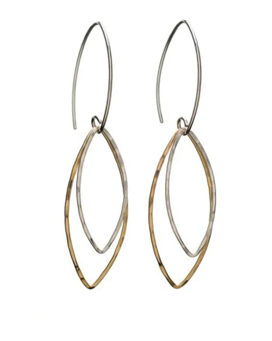 Kenda Kist Double Marquis Earrings