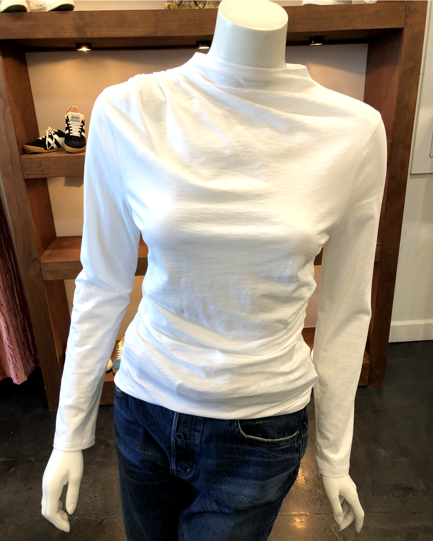 Nation Charlotte Asymmetric Top White