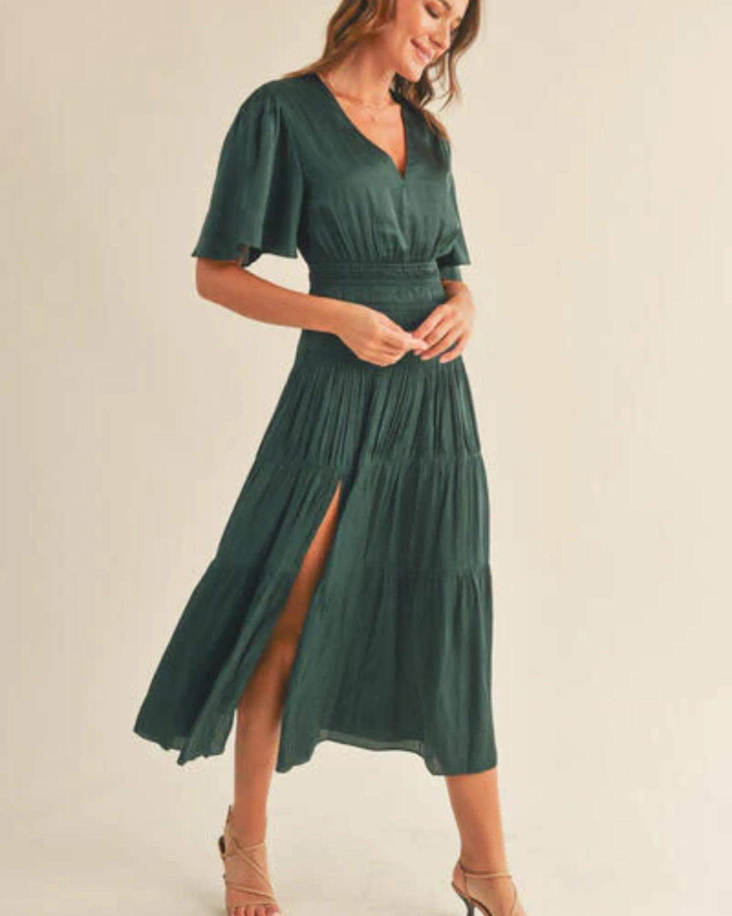 Reset Samantha Satin Maxi Dress