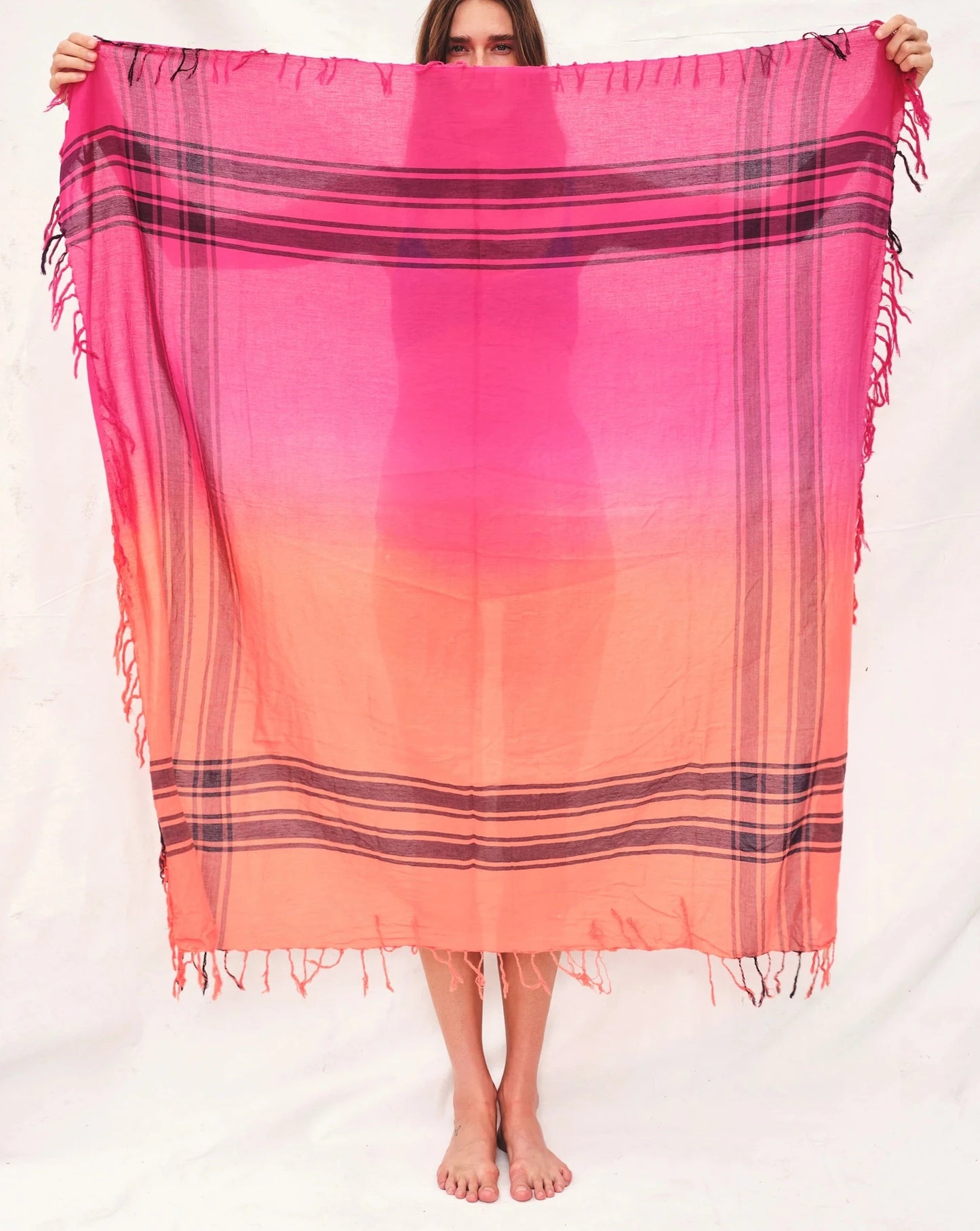 Sundry Coral Sarong