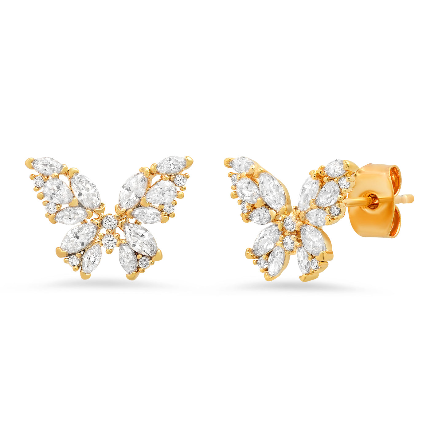 Tai CZ Butterfly Studs